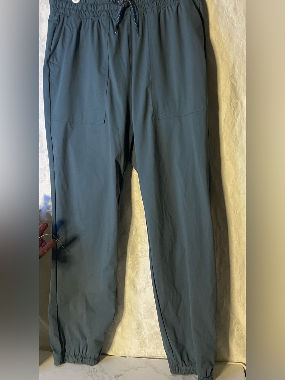 BOGO! Apana Black & Smokey Blue Joggers Size-Medium